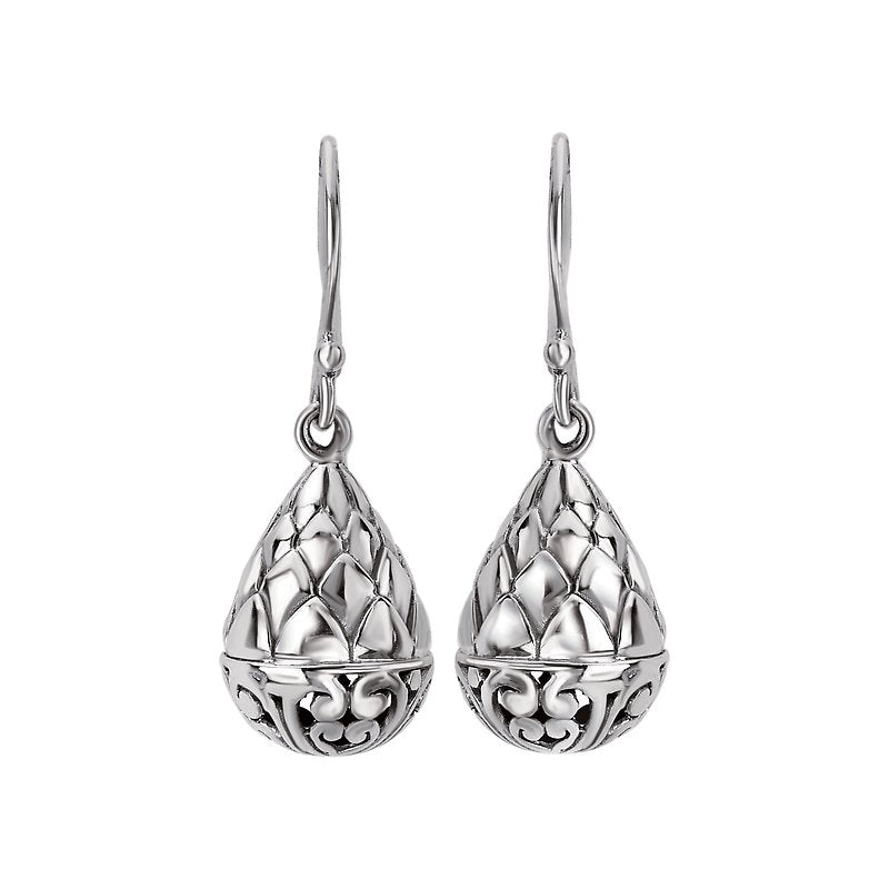 Sterling Silver Ladies Fashion Earrings Fali