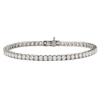 Lab Grown Diamond Ladies Fashion Tennis Bracelet