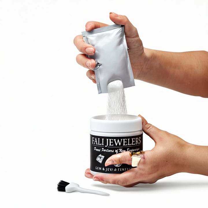 Jewelry Cleaner Kit Instantly Shine Rings, Chains, & Diamonds!