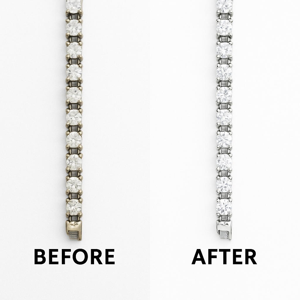 Jewelry Cleaner Kit Instantly Shine Rings, Chains, & Diamonds!