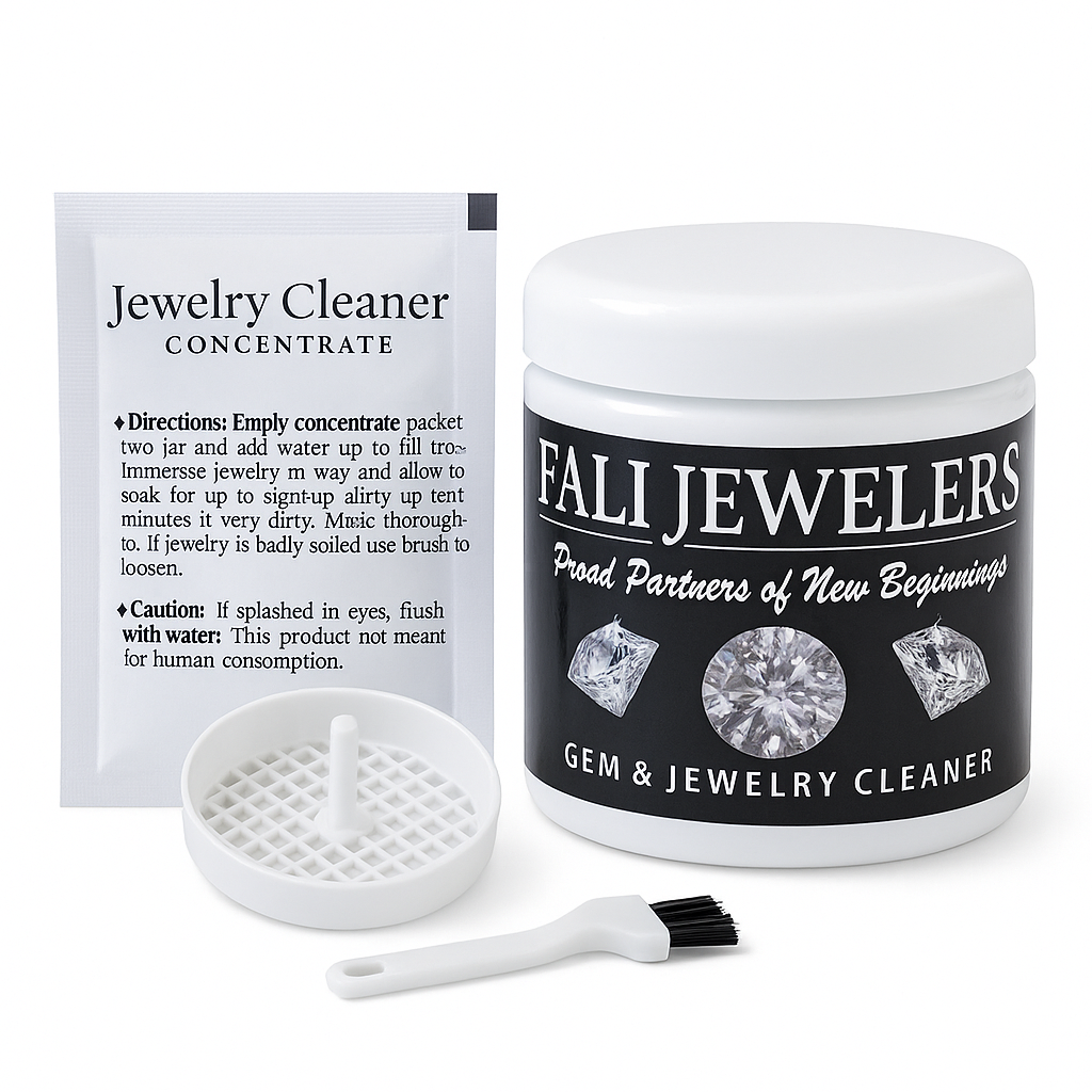 Jewelry Cleaner Kit Instantly Shine Rings, Chains, & Diamonds!