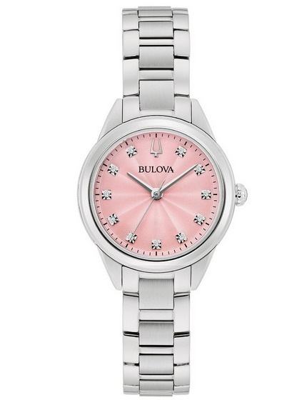 Bulova Stainless Steel Dress/Classic BUL Ladies Watch
