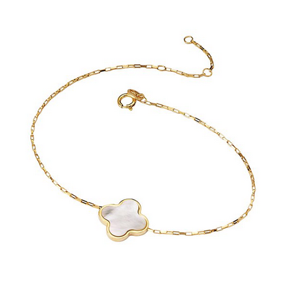 Elegant Italian 14kt Mother of Pearl Bracelet Bracelet