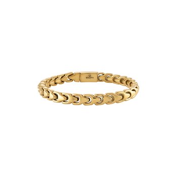 Bulova Stainless Steel Classic Jewelry Mens Bracelet