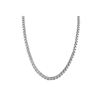 Bulova Stainless Steel Classic Jewelry Mens Necklace